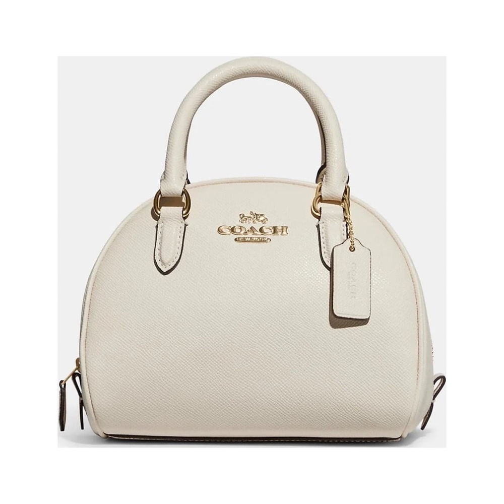 Coach Sydney Satchel Gold/Chalk